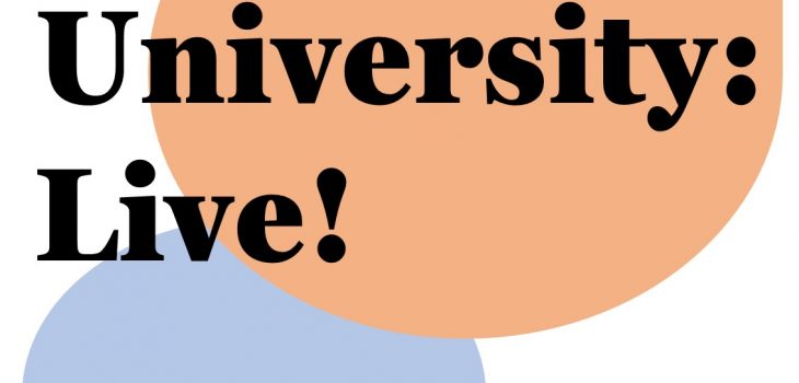 a graphic that says 'Children's University: Live! A series of podcasts from Children's university'