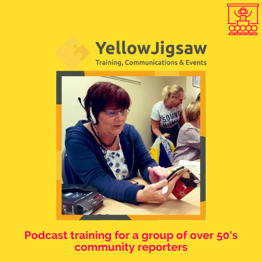 Portfolio Yellow Jigsaw podcast logo
