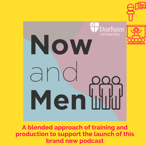 Portfolio Now and Men podcast logo