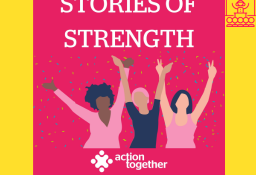 a promo for stories of strength podcast